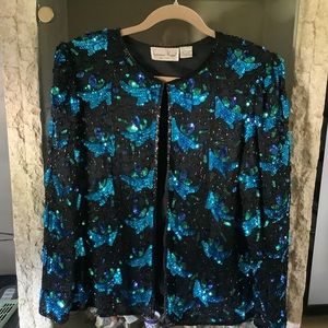 Lawrence Kazan sequenced jacket